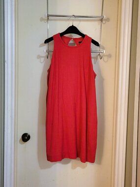 RW &CO - Linen & Cotton Blend Sleeveless Dress - Size L